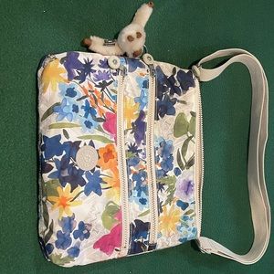 Kipling Floral Crossbody Bag